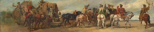 Entwurf zum Festzug 1879 – Die Bierbrauer (1879)