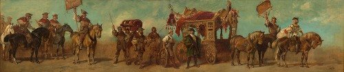 Entwurf zum Festzug 1879 – Die Wagenbauer, Sattler, Riemer und Taschner (1879)