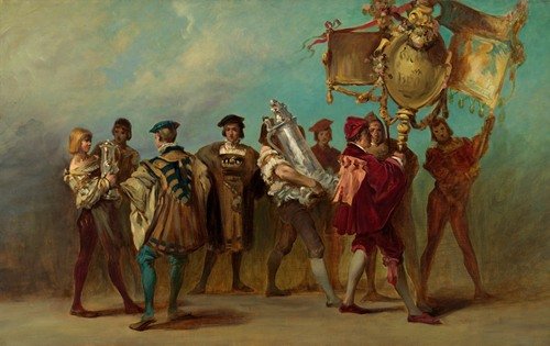 Entwurf zum Festzug 1879 – Graveure und Erzgießer (1879)