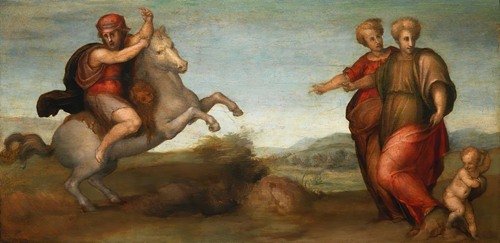 Marcus Curtius Leaping Into The Abyss