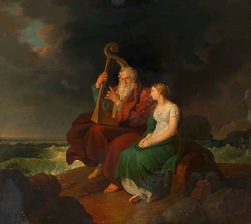 Ossian and Malvina (after 1821)