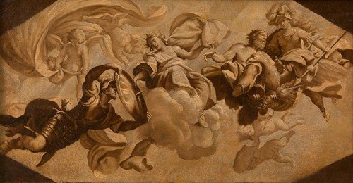 Allegorie auf den militärischen Ruhm des Generals Montecuccoli (around 1680)