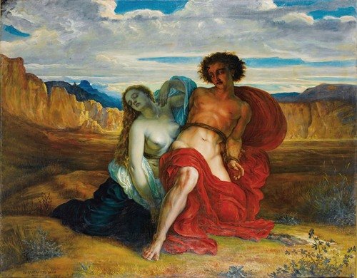 The Torture Of Mezence (1865)