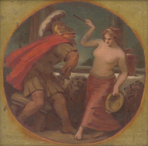 Round Study of Composition from Roman History (1900)