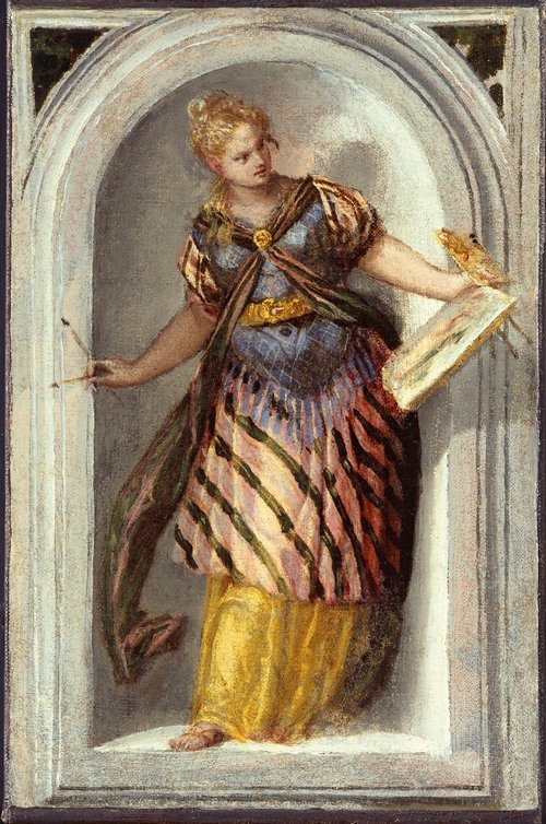 The Muse of Painting (between 1528 and 1588)