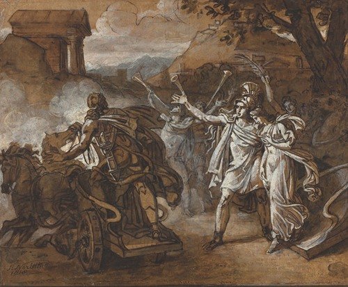 Castor And Pollux Rescuing Helen (1818)