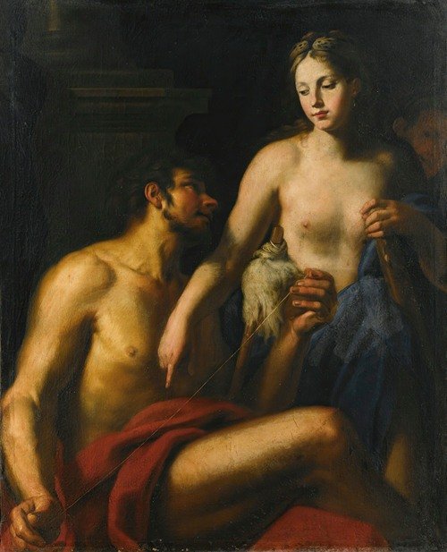 Hercules And Omphale (late 17th century)