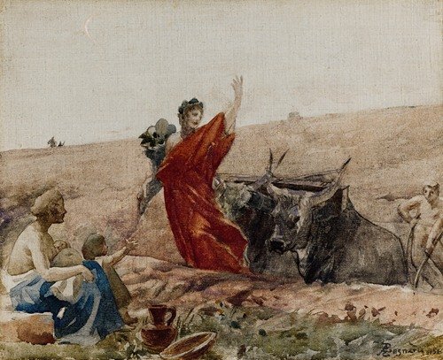 Cérès – L’Abondance encourageant le Travail (1880)