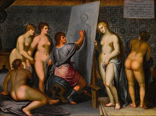Zeuxis painting Helen (early 17th century)