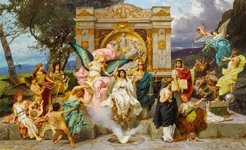 Parnassus (1900) — Henryk Siemiradzki