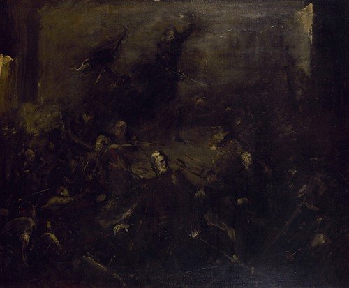 Allégorie politique avec portrait de Victor Hugo (1866)