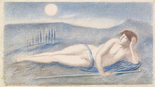 The Sleeping Endymion (1887)