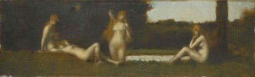 Nymphes à la sortie du bain (1877)