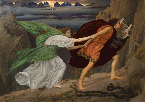 Orpheus and Eurydice (1862)
