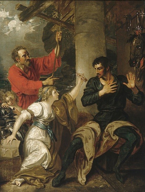 The Damsel and Orlando (ca. 1793)
