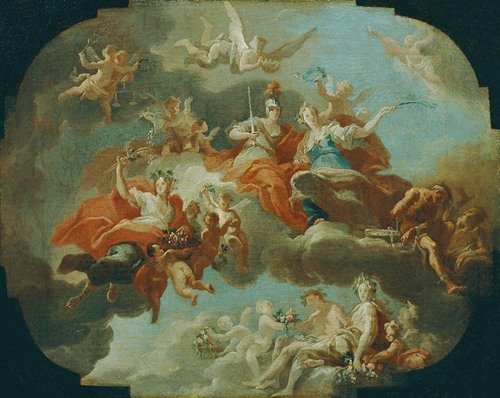 Allegory of Peace and Justice (1717)