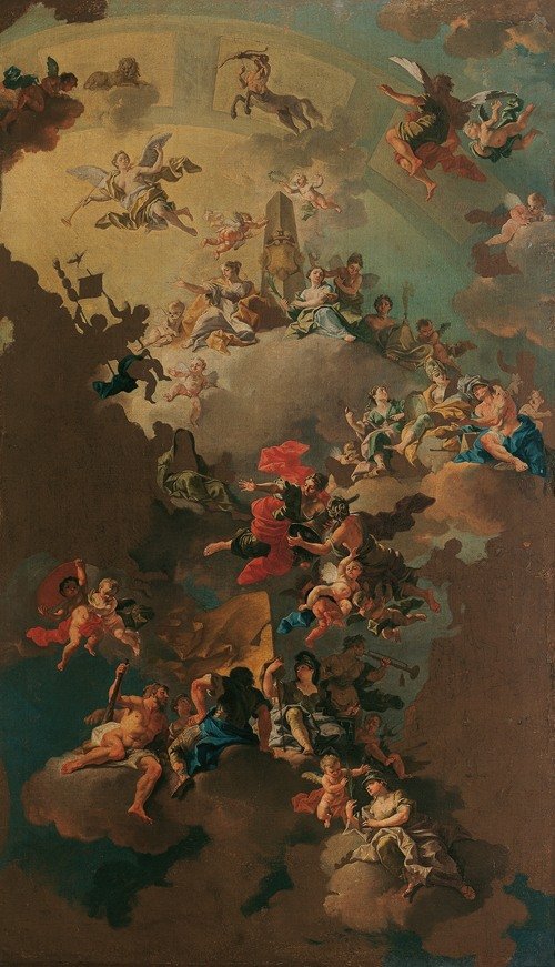 Allegorie auf die glückliche Regierung Mährens (1734)