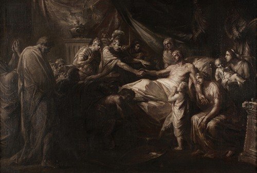 Der Tod des Germanicus (1783-1784)