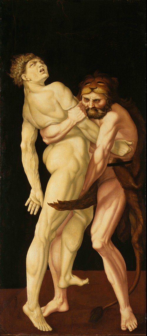 Heracles and Antaeus (1531)