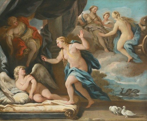 Venus chides Cupid