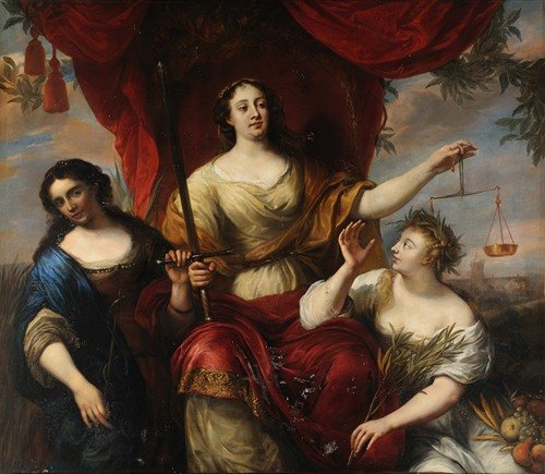 Justice (or Prudence, Justice, and Peace) (1662)