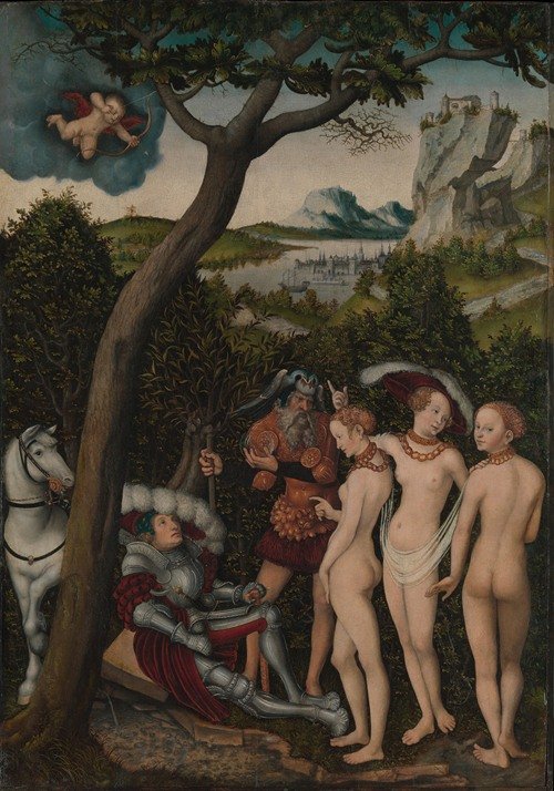 The Judgment of Paris (ca. 1528)