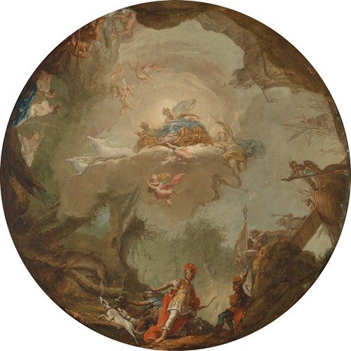 Die Jagd des Agamemnon (1763) — Vinzenz Fischer