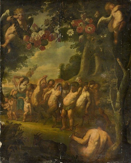 Procession of Bacchus — Follower of Jacob Jordaens
