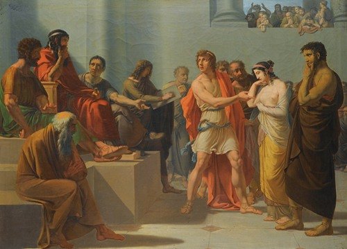 Phryné Before The Areopagus (18th-19th Century)
