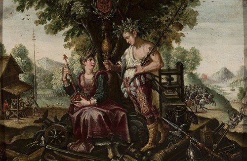 Allegory of Austria with Ceres and Bacchus