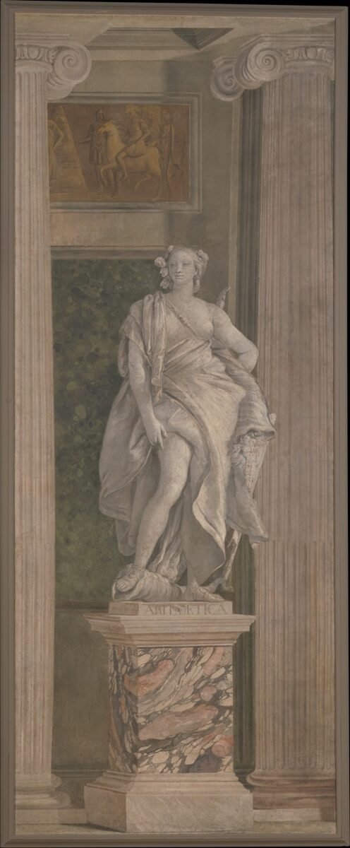 Allegorical Figure Representing Arithmetic (1760)