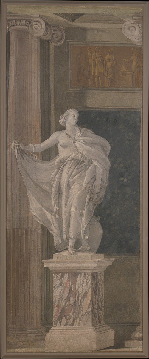 Allegorical Figure Representing Metaphysics (1760)