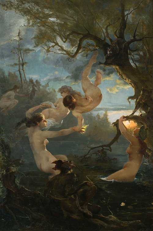 Water nymphs (1877-1878)