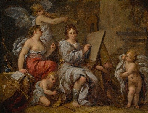 An allegory of painting — Carlo Francesco Nuvolone