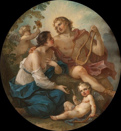 Apollo and Clythia (1745)