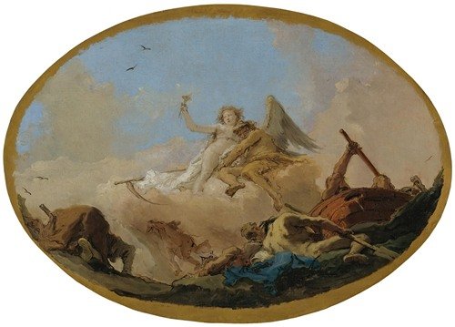 Time Discovering Truth — Giovanni Battista Tiepolo
