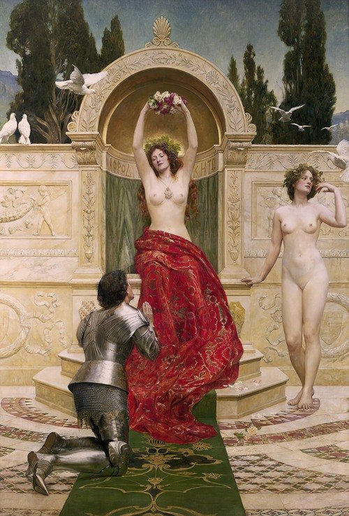 Tannhäuser en el Venusberg (1901)