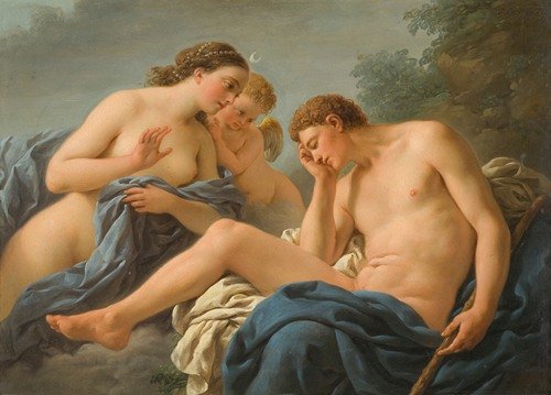 Diana and Endymion (1768) — Louis-Jean-François Lagrenée