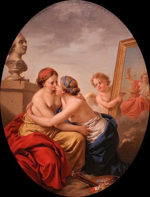 l’unione di pittura e scultura (1768)