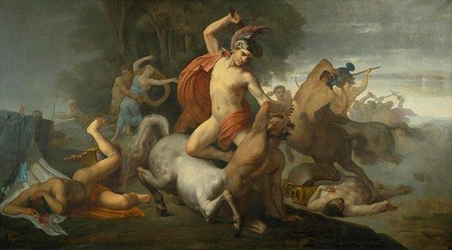 The Battle Of The Centaurs (1875)