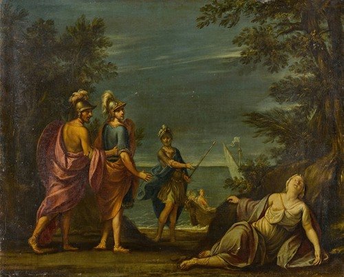 Armida abandoned by Rinaldo