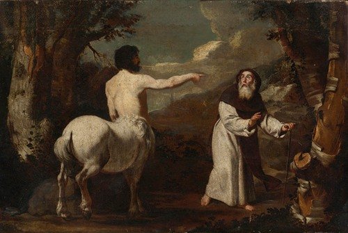 Saint Anthony Abbot And The Centaur (1642)