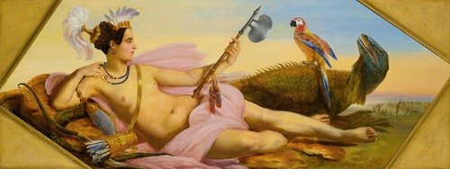 Allegories Of The Four Continents; America (1834)