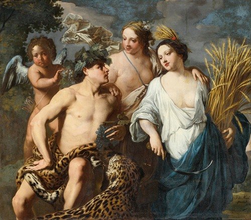 Ceres, Bacchus And Venus (1645)