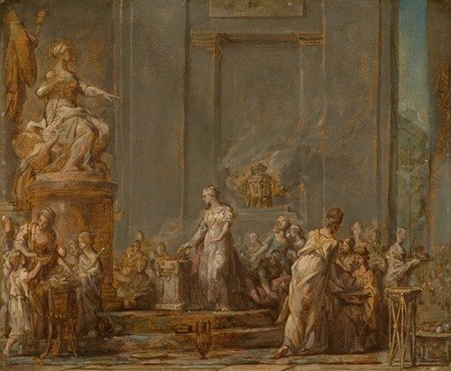 Dido’s Sacrifice to Juno (ca. 1772–74)