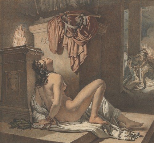 Cassandra Imploring Athena for Revenge Against Ajax (1795–1838)
