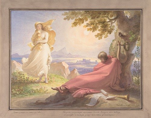 Tasso Contemplating Beauty (1823)