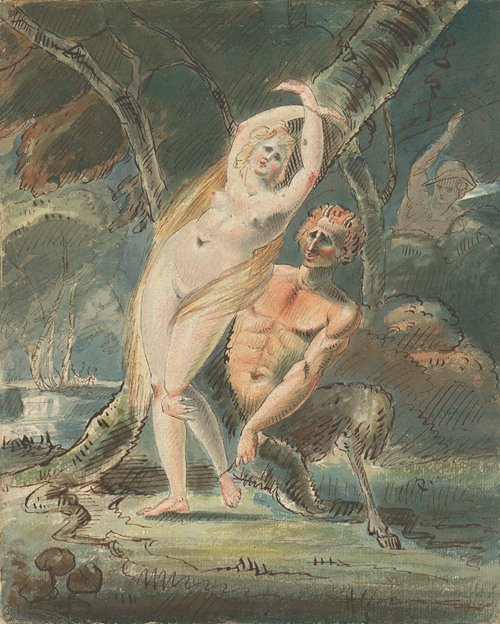 Amymone with a Lecherous Satyr (1770–80)