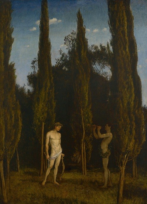 Apollo and Marsyas (1888)