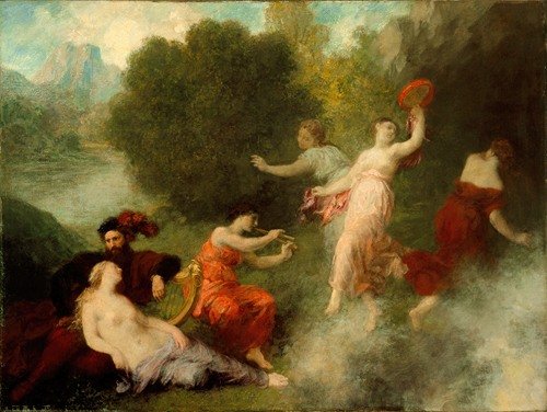 Tannhäuser on the Venusberg (1864)